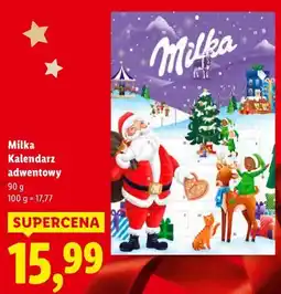 Lidl Kalendarz adwentowy Milka oferta