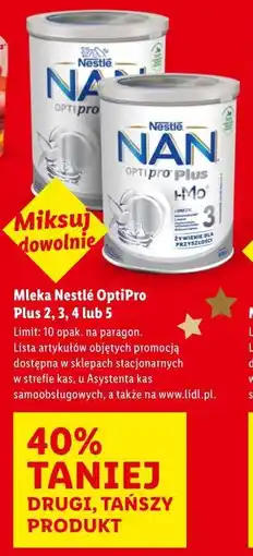Lidl Mleka Nestle OptiPro oferta
