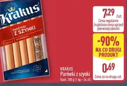 ALDI KRAKUS Parówki z szynki oferta