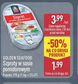 ALDI Szproty w sosie pomidorowym oferta
