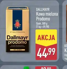 ALDI DALLMAYR Kawa mielona Prodomo oferta