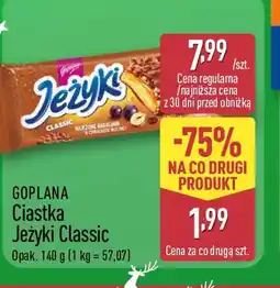 ALDI Ciastka Jeżyki Classic oferta