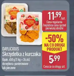 ALDI DAYLICIOUS Skrzydełka z kurczaka oferta