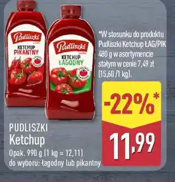 ALDI PUDLISZKI Ketchup oferta