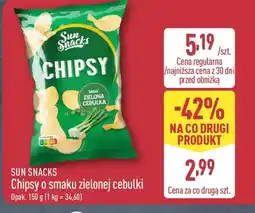 ALDI Chipsy Sun Snacks oferta