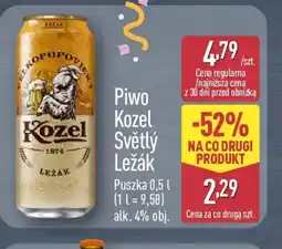 ALDI Piwo Kozel oferta