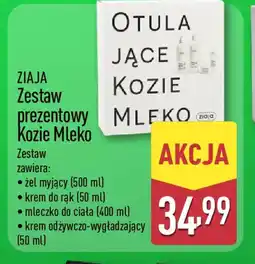 ALDI ZIAJA Zestaw prezentowy Kozie Mleko oferta