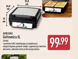 ALDI AMBIANO Gofrownica XL oferta
