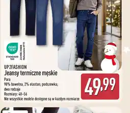 ALDI Jeansy termiczne męskie oferta