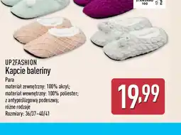 ALDI UP2FASHION Kapcie baleriny oferta