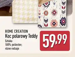 ALDI Koc polarowy Teddy oferta