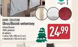 ALDI Obrus/Bieżnik welwetowy oferta