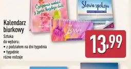 ALDI Kalendarz biurkowy oferta