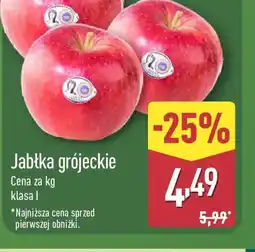 ALDI Jabłka grójeckie oferta