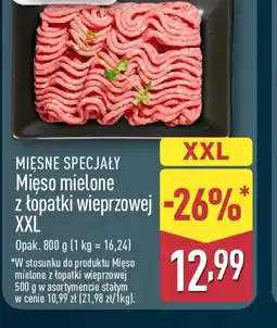 ALDI Mięso mielone z łopatki wieprzowej oferta