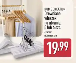 ALDI Drewniane wieszaki na ubrania oferta