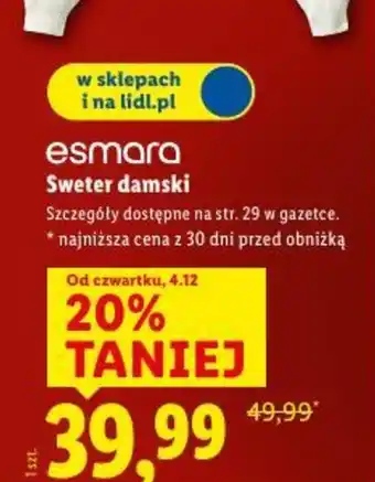 Sweter damski