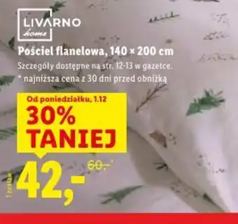 Pościel flanelowa