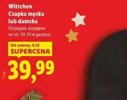 Lidl Czapka Wittchen oferta
