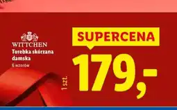 Lidl Torebka skórzana damska oferta
