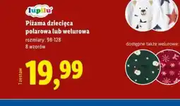 Lidl Piżama dziecięca oferta
