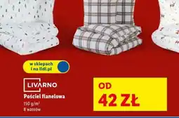 Lidl Pościel flanelowa oferta