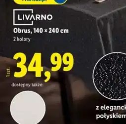 Lidl Obrus oferta