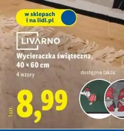 Lidl Wycieraczka świąteczna oferta