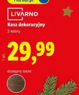 Lidl Kosz dekoracyjny oferta