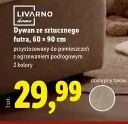 Lidl Dywan ze sztucznego futra oferta