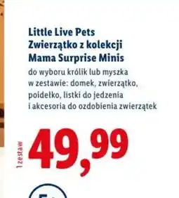 Lidl Little Live Pets Zwierzątko z kolekcji Mama Surprise Minis oferta