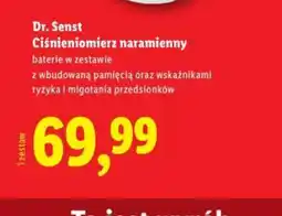 Lidl Dr. Senst Ciśnieniomierz naramienny oferta