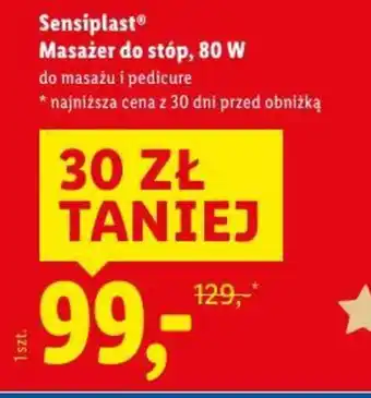 Lidl Masażer do stóp Sensiplast® oferta