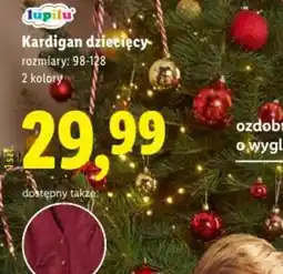 Lidl Kardigan dziecięcy oferta