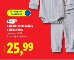 Lidl Komplet niemowlęcy oferta