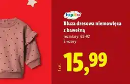 Lidl Bluza dresowa niemowlęca oferta