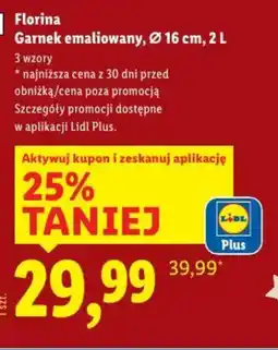 Lidl Florina Garnek emaliowany oferta