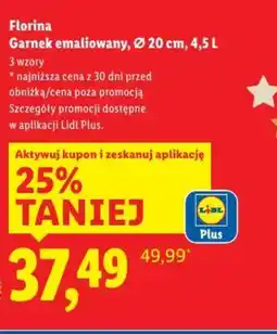 Lidl Garnek emaliowany oferta