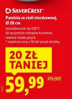 Lidl Patelnia ze stali nierdzewnej oferta