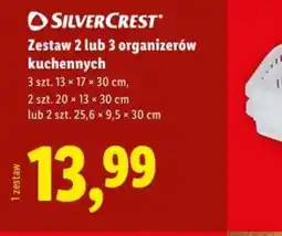 Lidl Zestaw 2 lub 3 organizerów kuchennych oferta
