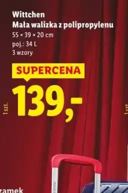 Lidl Wittchen Mała walizka oferta