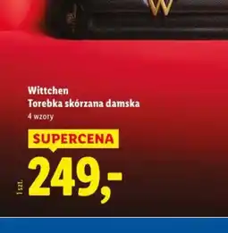 Lidl Wittchen Torebka skórzana damska oferta