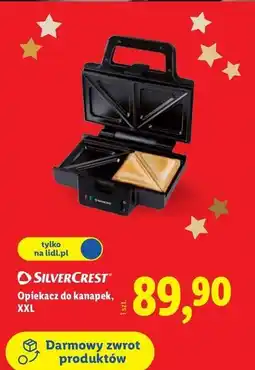 Lidl Opiekacz do kanapek Silvercrest oferta