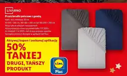 Lidl Prześcieradło polarowe 180-200 x 200 cm Livarno Home oferta