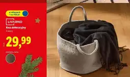 Lidl Koszyczek dekoracyjny z filcu Livarno Home oferta