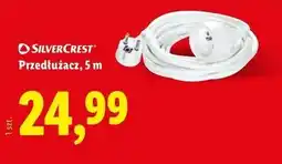 Lidl Przedłużacz 5 m Silvercrest oferta
