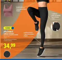 Lidl Legginsy funkcyjne damskie xs-l Crivit oferta