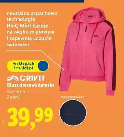 Lidl Bluza damska Crivit oferta