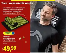 Lidl Mata do akupresury z poduszką Sensiplast oferta