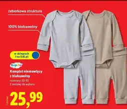 Lidl Komplet niemowlęcy Lupilu oferta